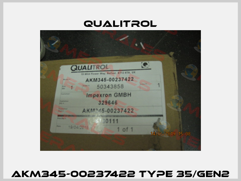 AKM345-00237422 Type 35/GEN2 Qualitrol