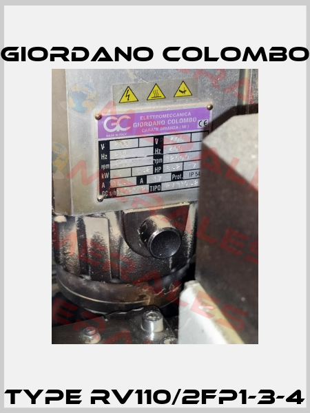 Type RV110/2FP1-3-4 GIORDANO COLOMBO