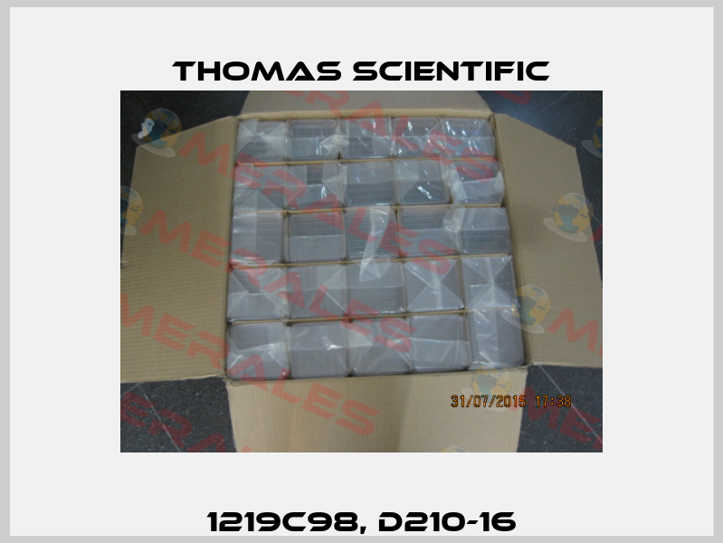1219C98, D210-16 Thomas Scientific