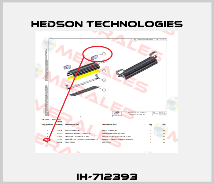 IH-712393 Hedson Technologies