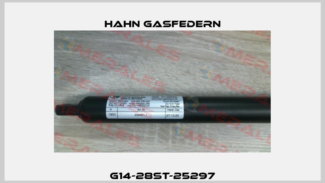 G14-28ST-25297 Hahn Gasfedern