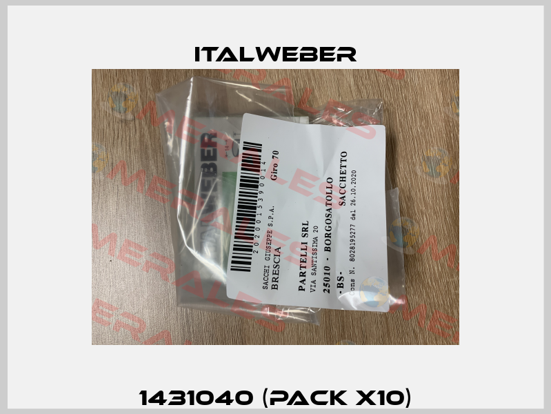 1431040 (pack x10) Italweber