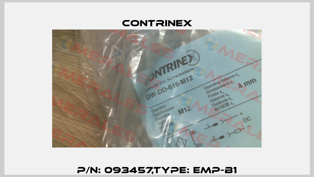 P/N: 093457,Type: EMP-B1 Contrinex