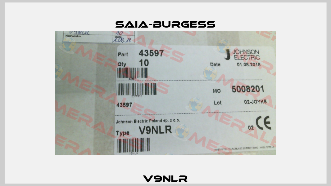 V9NLR Saia-Burgess