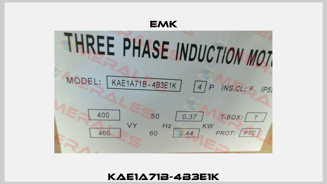 KAE1A71B-4B3E1K EMK