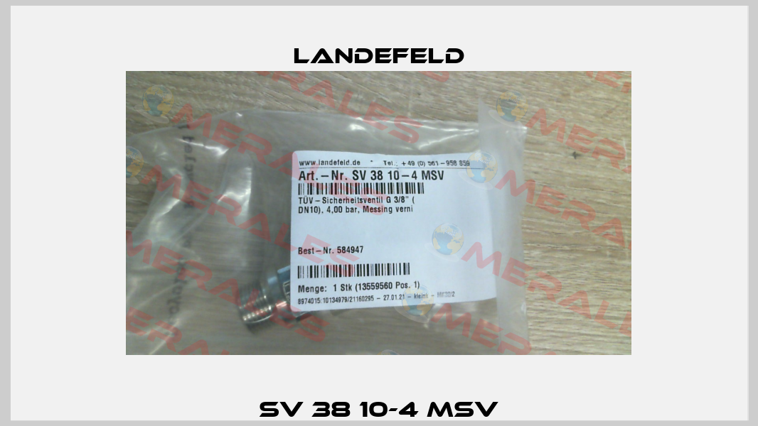 SV 38 10-4 MSV Landefeld