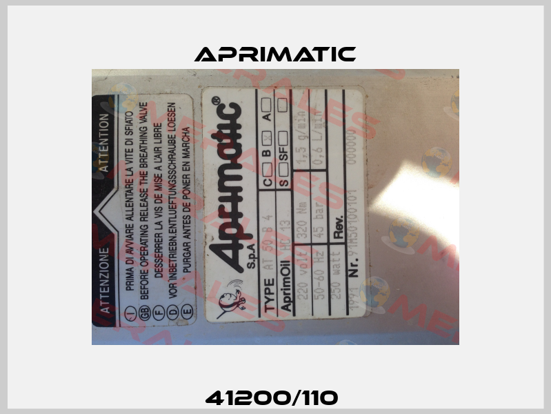 41200/110  Aprimatic