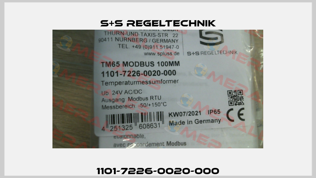 1101-7226-0020-000 S+S REGELTECHNIK
