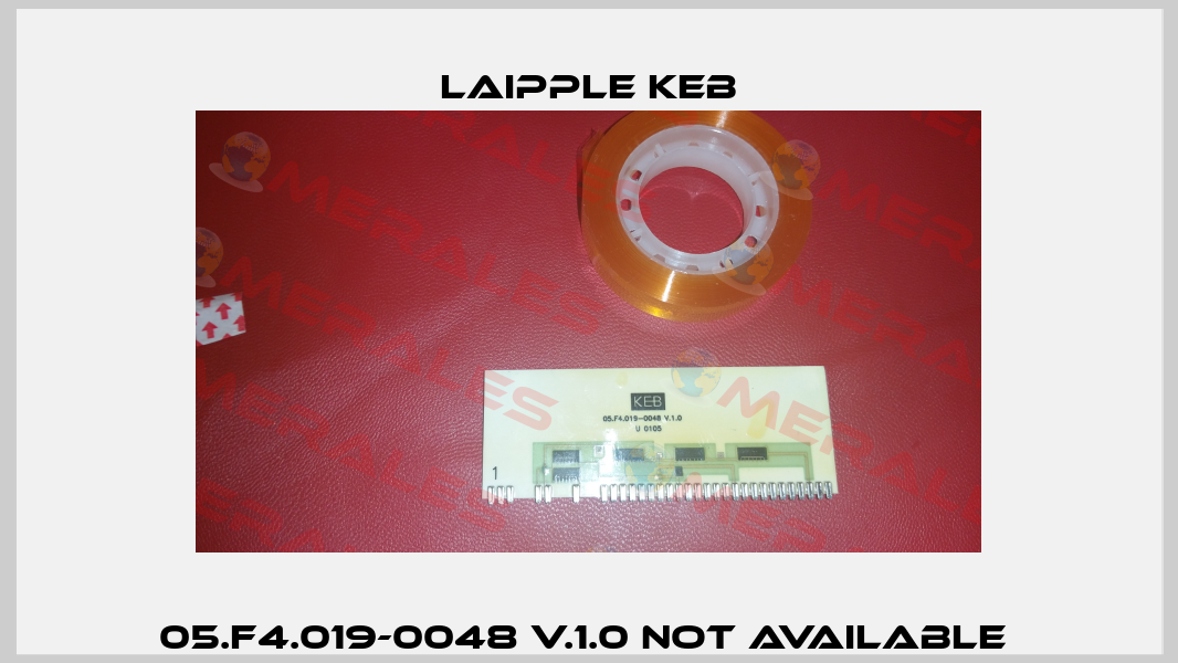 05.F4.019-0048 V.1.0 not available  LAIPPLE KEB