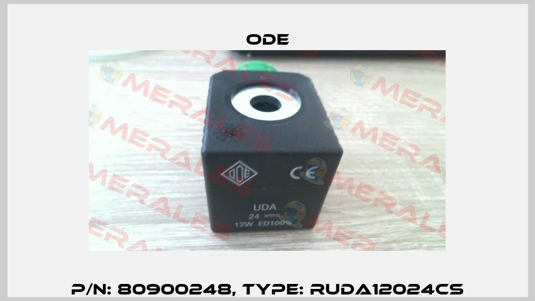 P/N: 80900248, Type: RUDA12024CS Ode