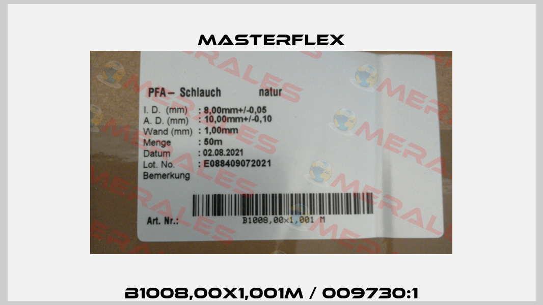 B1008,00x1,001M / 009730:1 Masterflex
