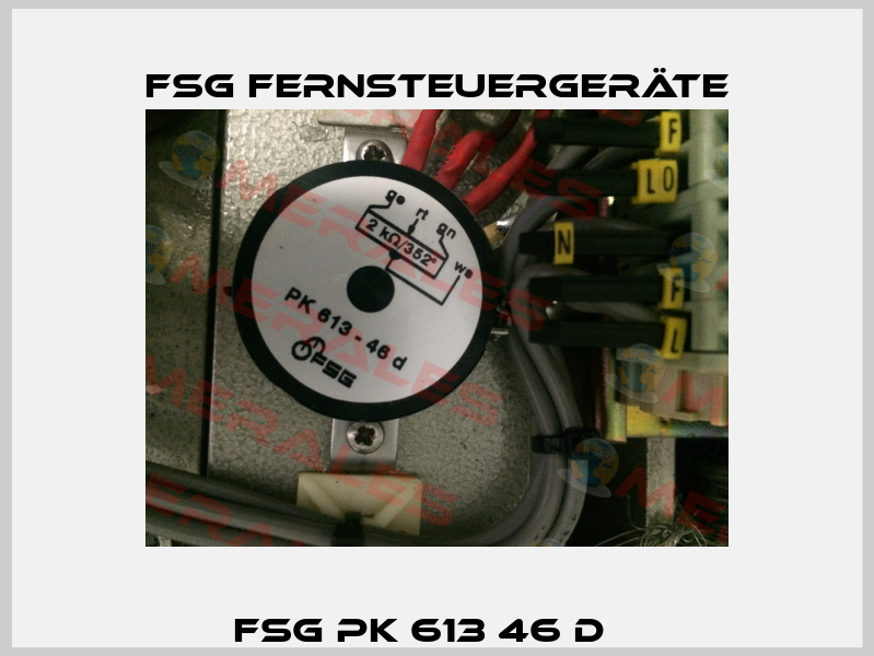 FSG PK 613 46 d	  FSG Fernsteuergeräte