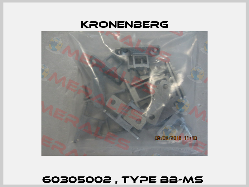 60305002 , type BB-MS  Kronenberg