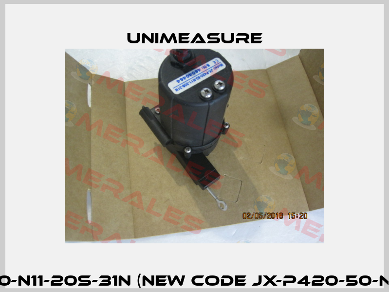 JX-P420-50-N11-20S-31N (new code JX-P420-50-N11-20S-N1C) Unimeasure