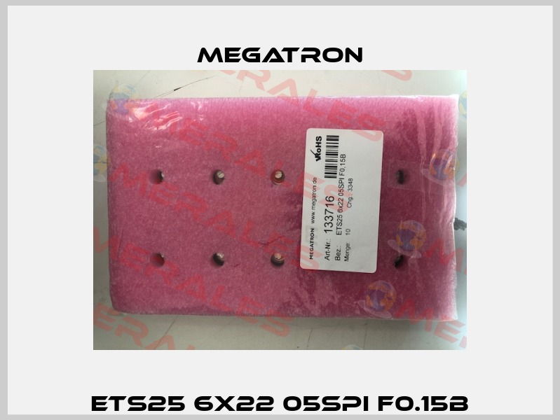 ETS25 6x22 05SPI F0.15B Megatron