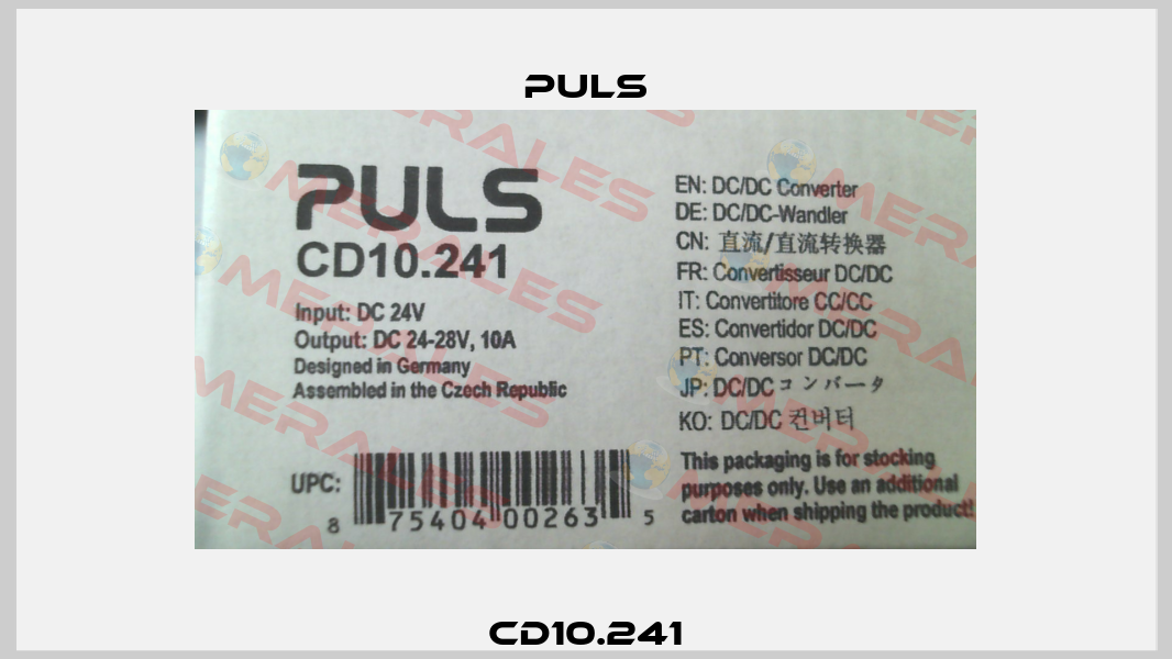CD10.241 Puls