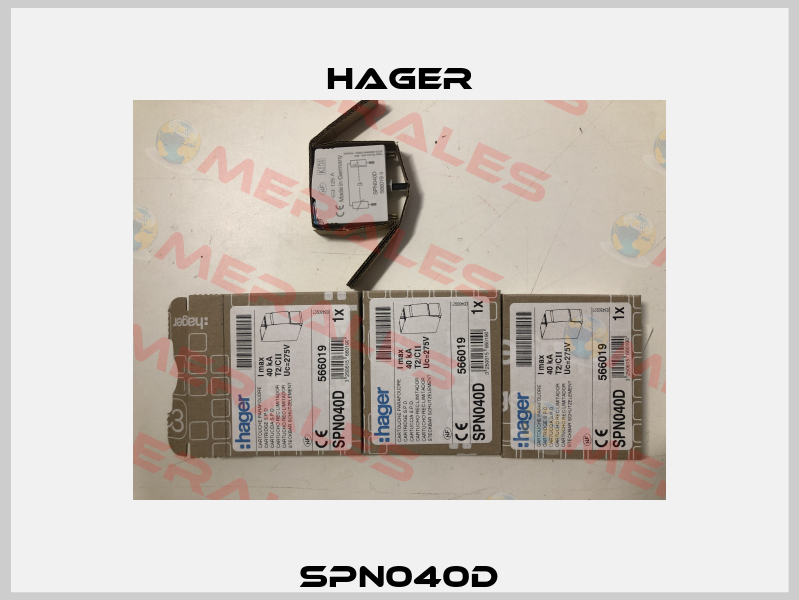 SPN040D Hager