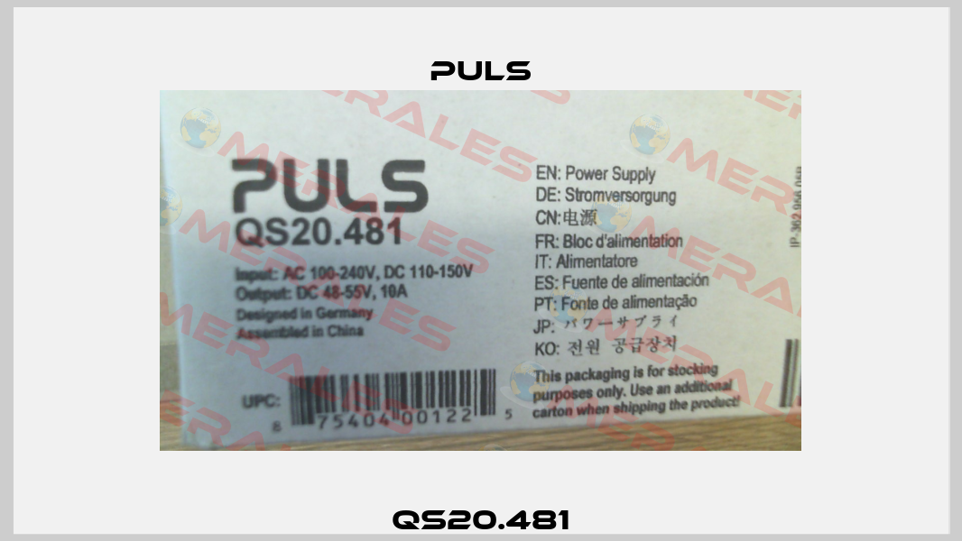 QS20.481 Puls