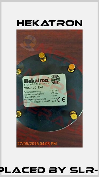 ORM 130 Ex-I  REPLACED BY SLR-E-IS EX-I (Hochiki) Hekatron