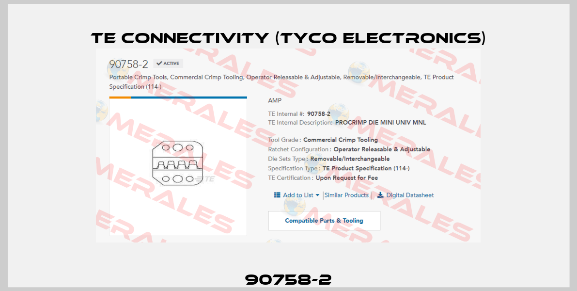 90758-2 TE Connectivity (Tyco Electronics)