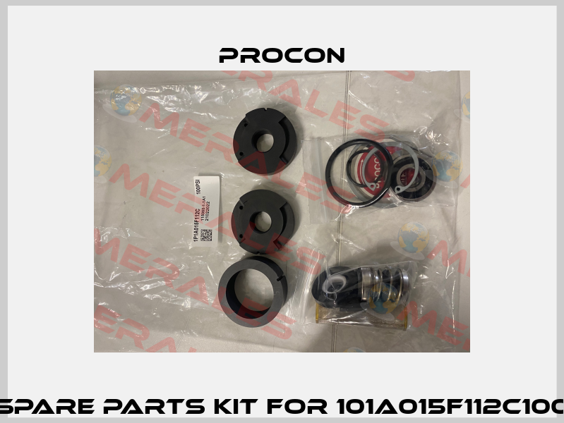 spare parts kit for 101A015F112C100 Procon