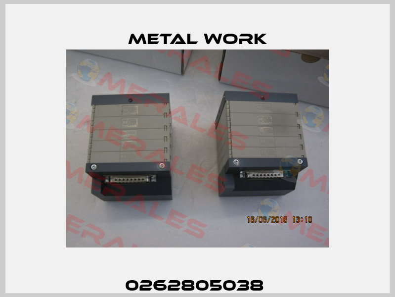 0262805038  Metal Work