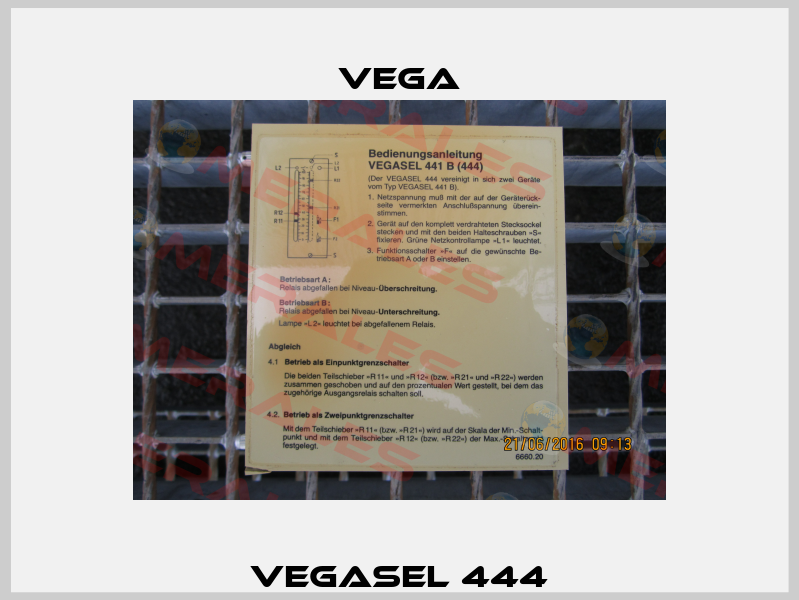  Vegasel 444  Vega