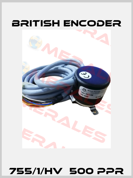 755/1/HV  500 PPR British Encoder