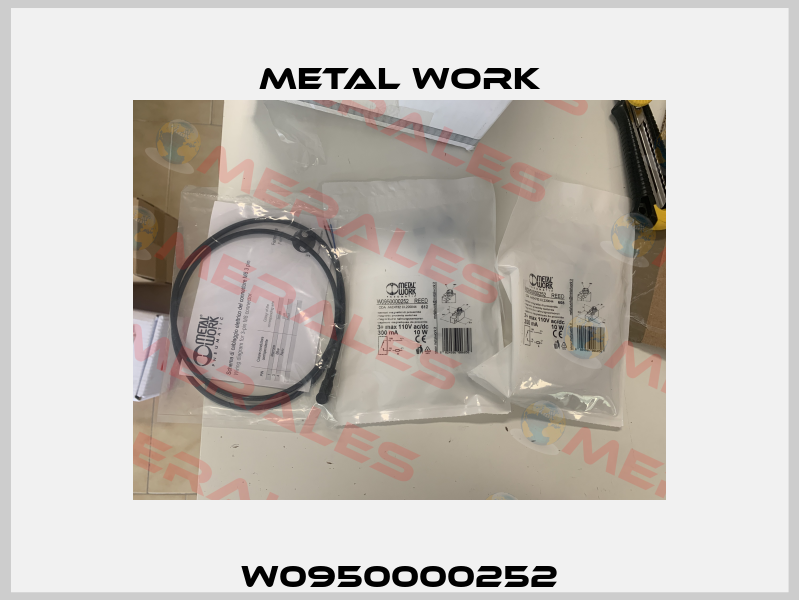 W0950000252 Metal Work