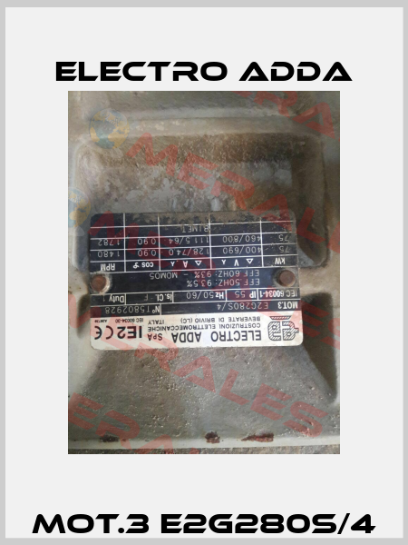 MOT.3 E2G280S/4 Electro Adda
