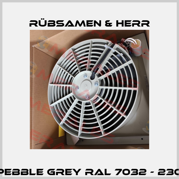 LS 3 pebble grey RAL 7032 - 230V AC Rübsamen & Herr