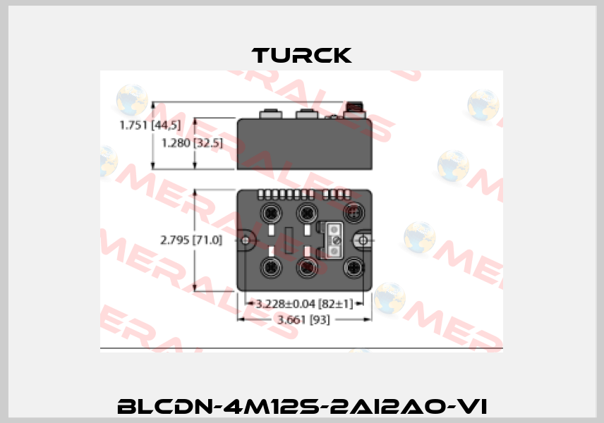BLCDN-4M12S-2AI2AO-VI Turck