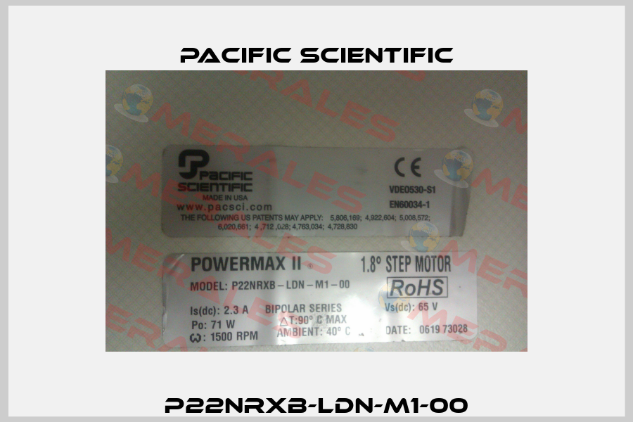 P22NRXB-LDN-M1-00 Pacific Scientific