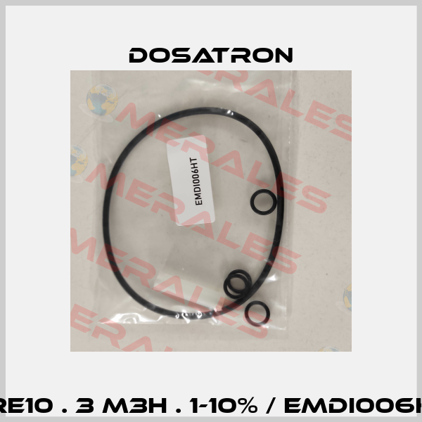 seal kit for D3RE10 . 3 m3h . 1-10% / EMDI006HT (DST-EST-6555) Dosatron