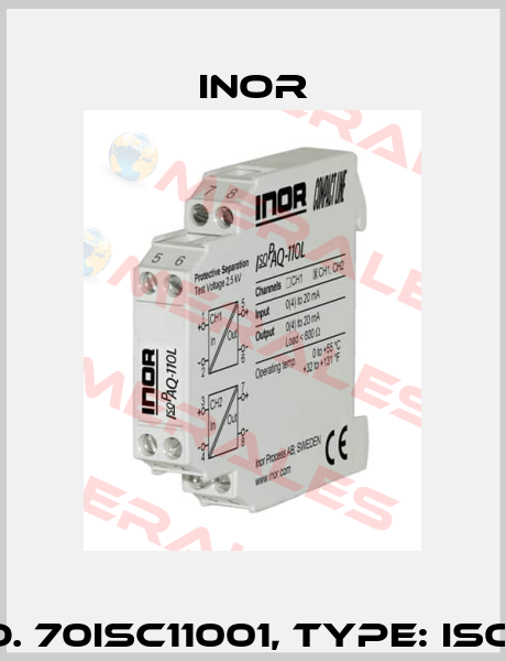 Order No. 70ISC11001, Type: IsoPAQ-110 L Inor