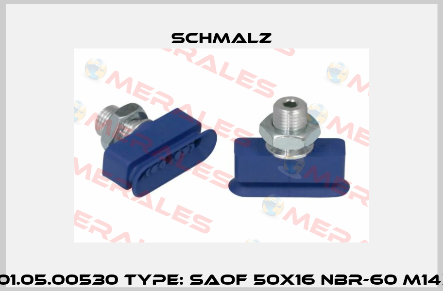 P/N: 10.01.05.00530 Type: SAOF 50x16 NBR-60 M14x1.5-AG Schmalz
