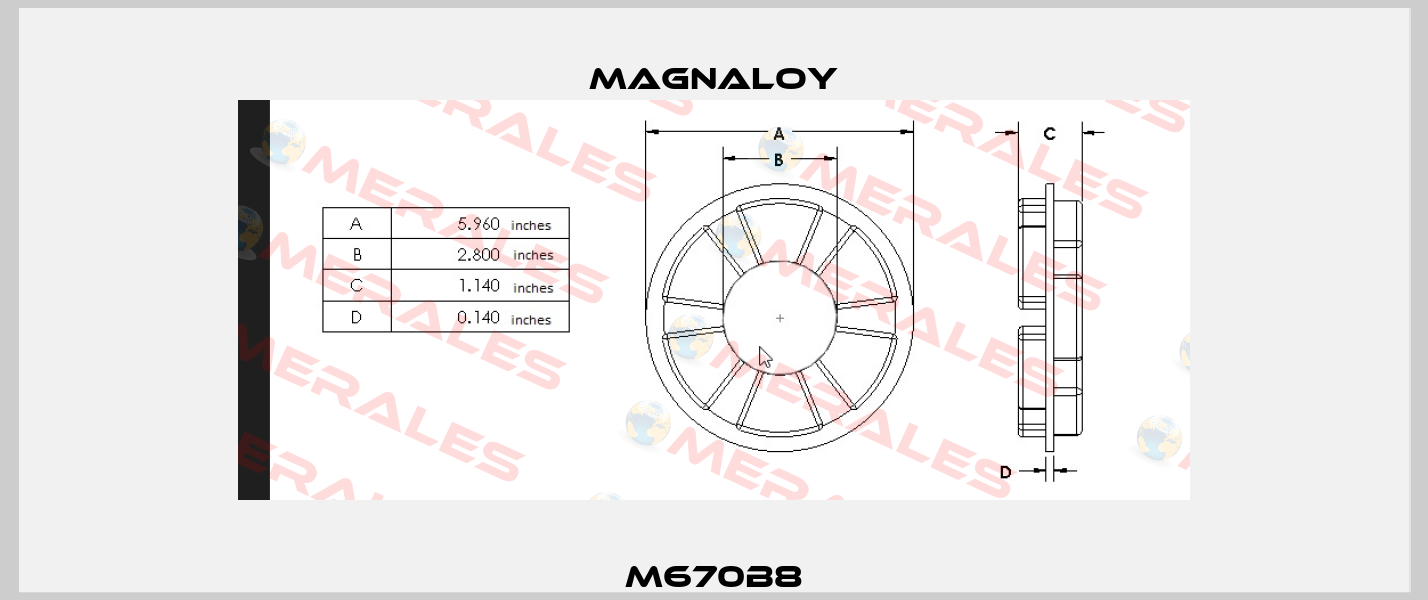 M670B8 Magnaloy