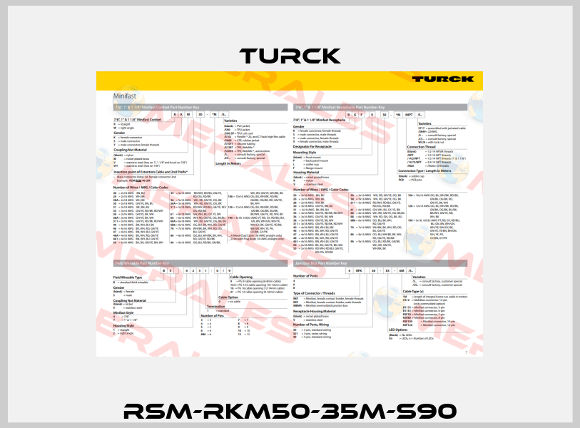 RSM-RKM50-35M-S90 Turck