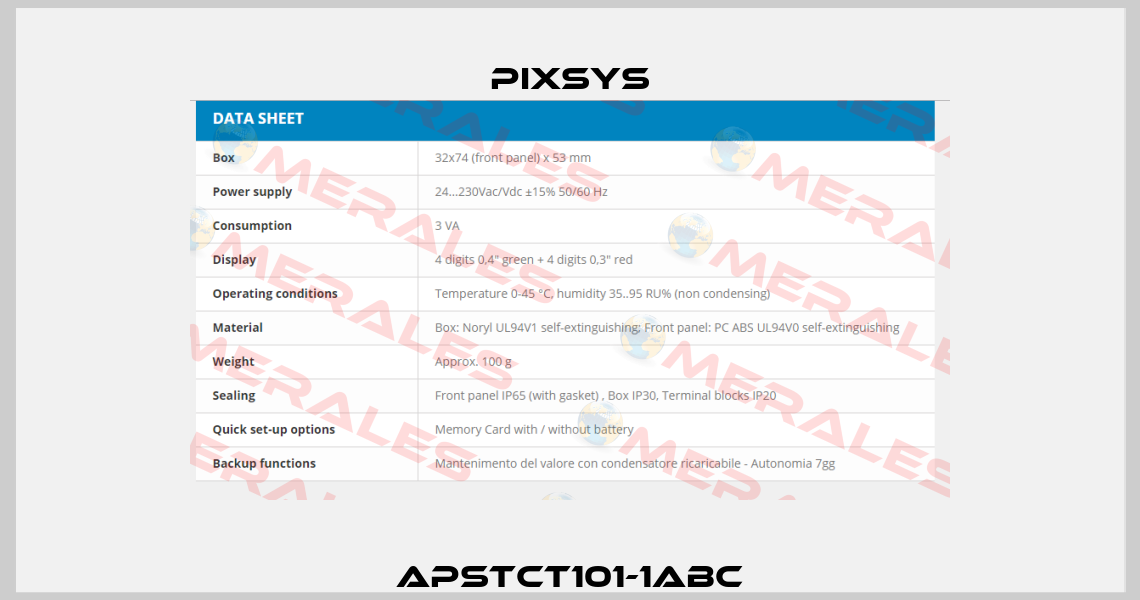 APSTCT101-1ABC Pixsys