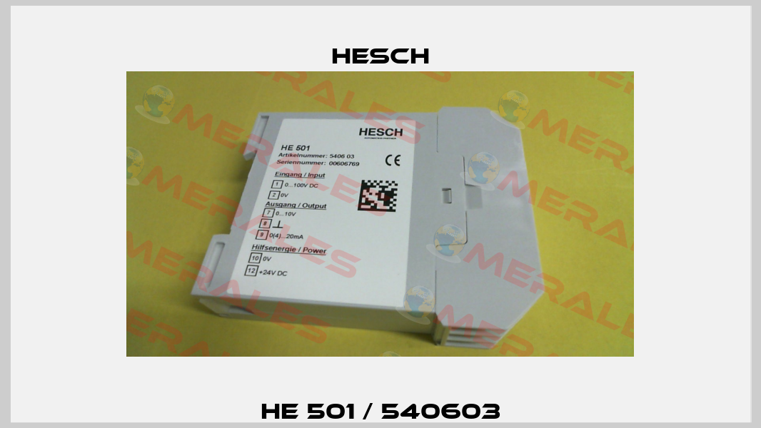 HE 501 / 540603 Hesch