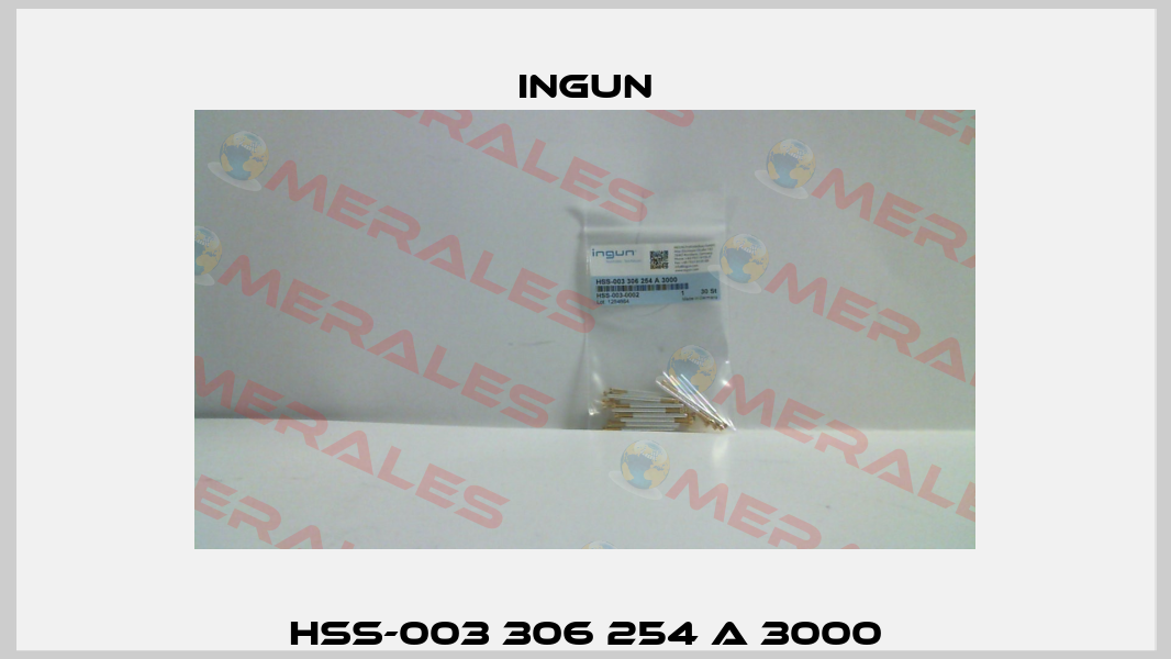 HSS-003 306 254 A 3000 Ingun