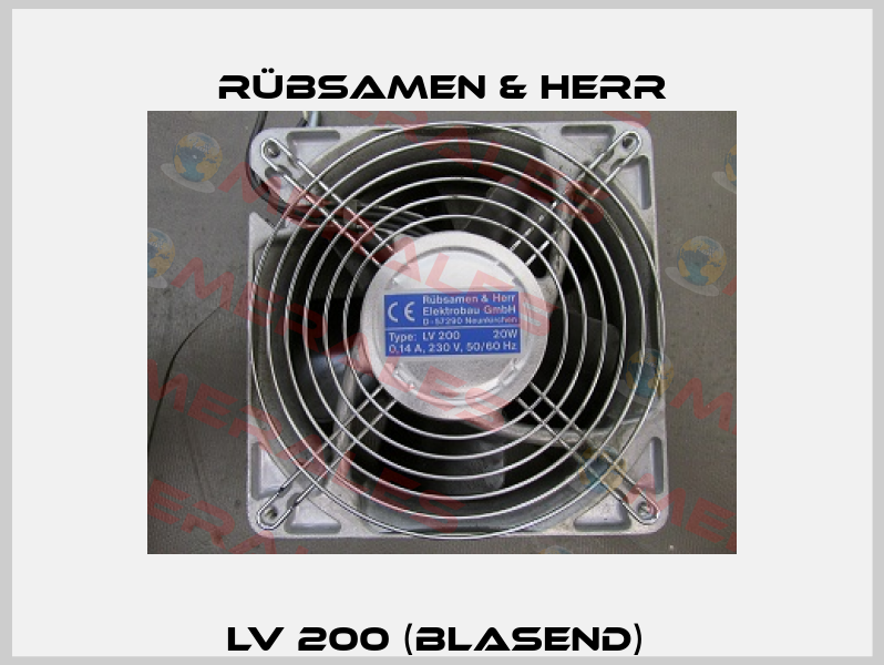 LV 200 (blasend)  Rübsamen & Herr