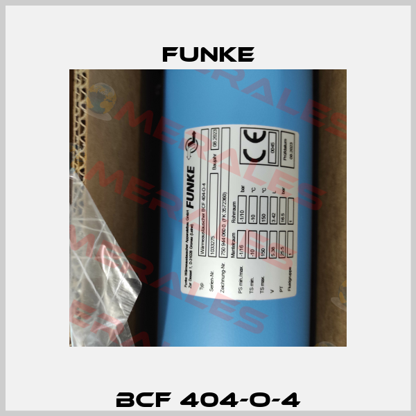 BCF 404-O-4 Funke