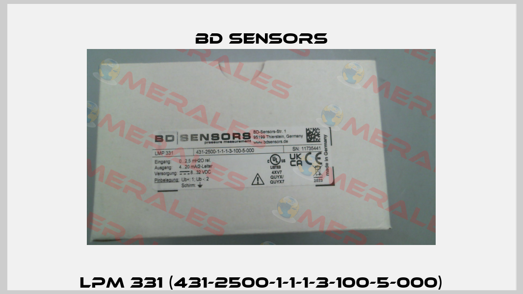 LPM 331 (431-2500-1-1-1-3-100-5-000) Bd Sensors