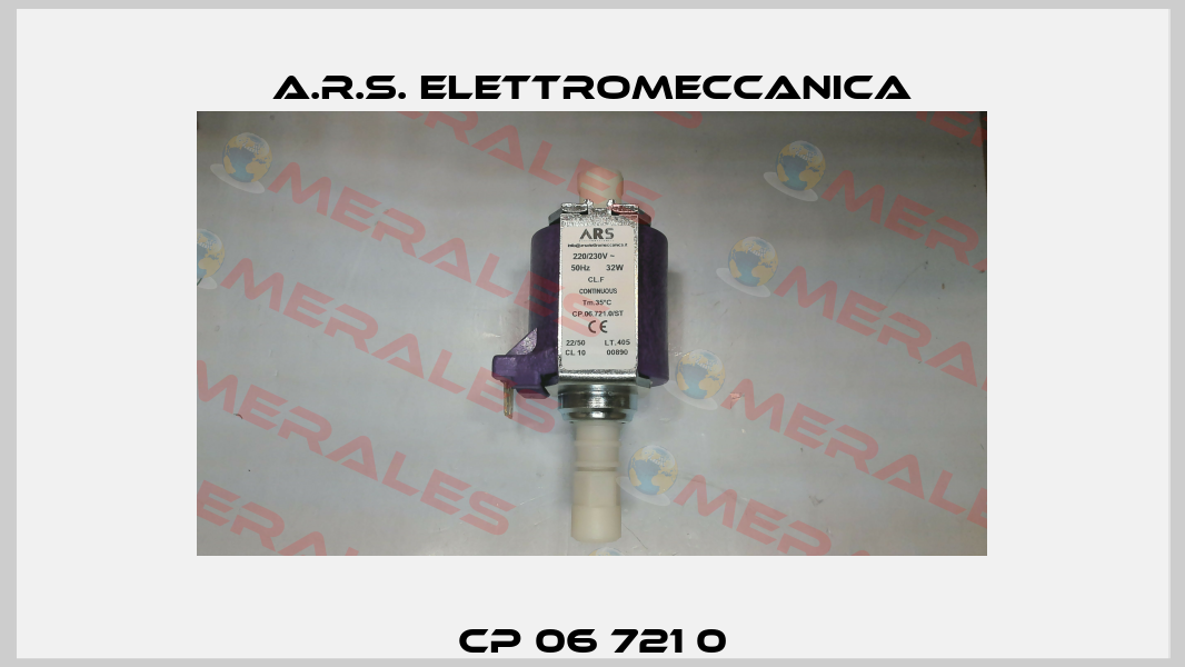 CP 06 721 0 A.R.S. Elettromeccanica