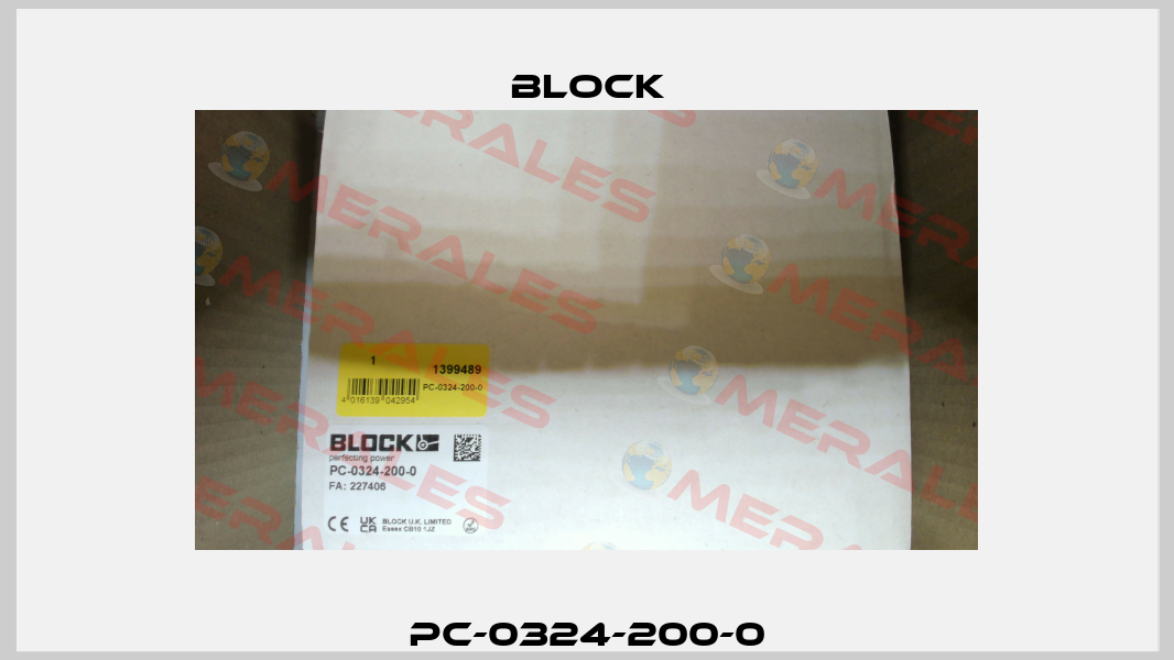 PC-0324-200-0 Block